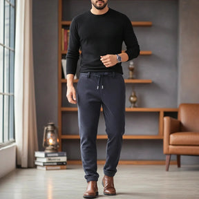 [Leve 4, Pague Só 2] Calça Valeno Masculina Térmica em Poliéster, Elastano e Algodão com Forro Fleece + BRINDES