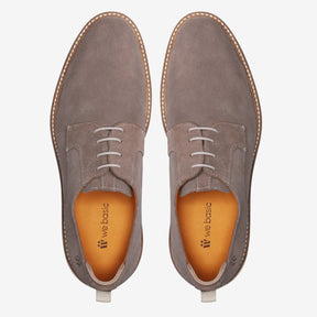Sapato Masculino Derby Mancini Camurça Camel