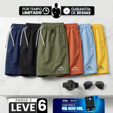 [Leve 6, Pague Só 3!] Bermuda Masculina Bravox em Nylon Leve e Poliéster de Secagem Rápida com Anel D-Ring + BRINDES