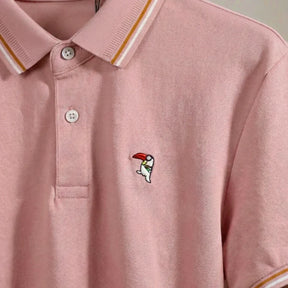 [Leve 6, Pague Só 3!] Polo Tucano Masculina em Seda Gelada e Poliéster de Alta Respirabilidade com Bordado Distintivo e Detalhes Litrados